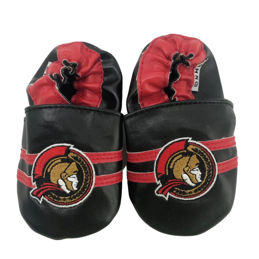NHL | Infants Booties | Senators | Red & Black | Various Sizes